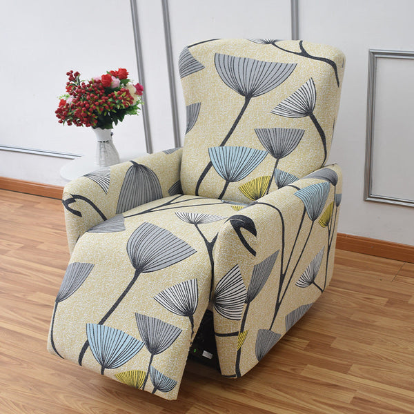 (Flash Sale This Month-37% OFF) 4 Pieces Pattern Strechable Recliner Chair Covers