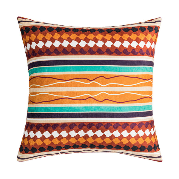 Bohemian Style Sofa Pillow Cover with Tassels