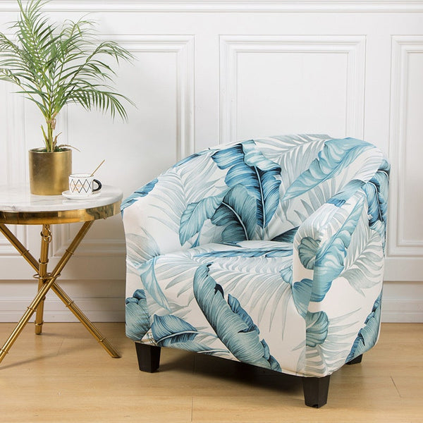 Modern Floral Tub Armchair Slipcover The Wizard of OZ