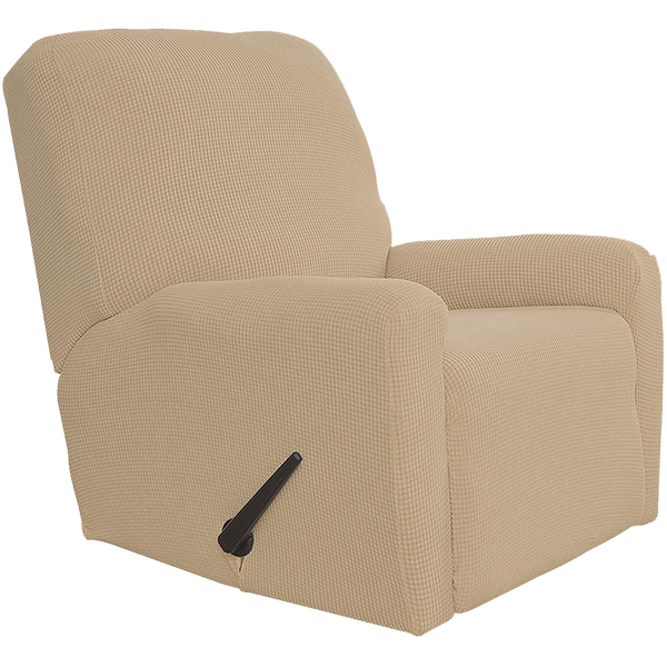 Quale Jacquard Recliner Cover Oversized Recliner Cover 4 Pieces