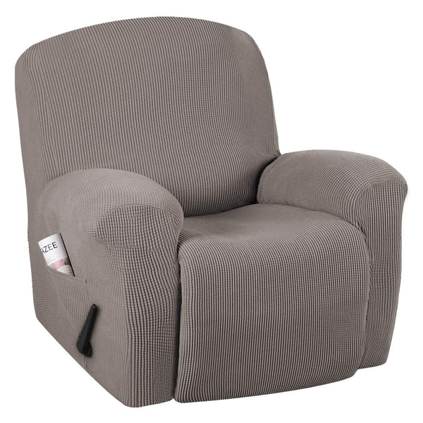 Stretch Jacquard Non-Slip Thick Soft Split Recliner Cover