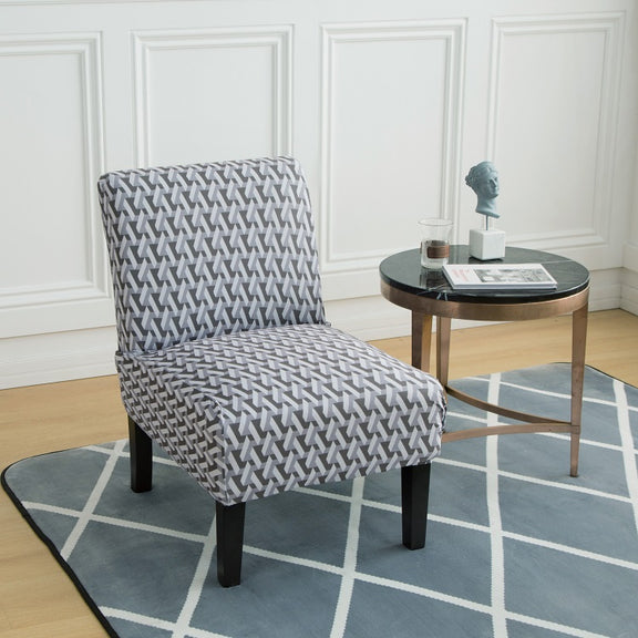 Spandex Stretch Armless Accent Chair Covers Neathouz