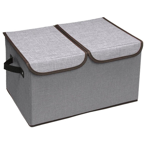 Double Cover Large Clothes Storage Box (16.5'' x 11.8'' x 9.8'')