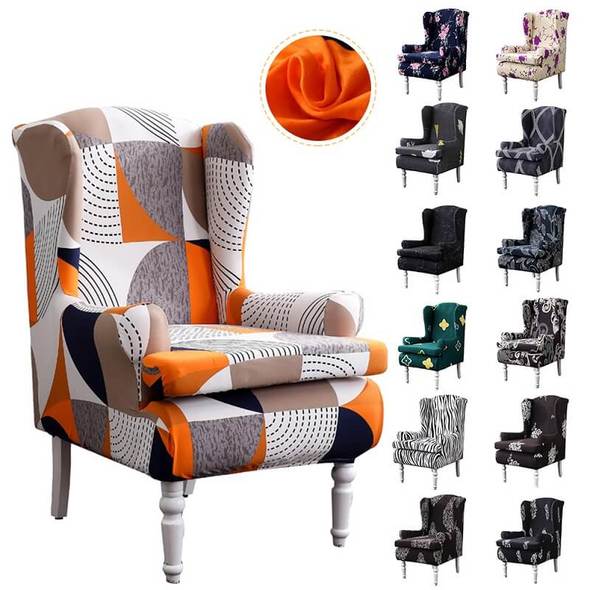 Wingback Chair Covers (2-Piece)