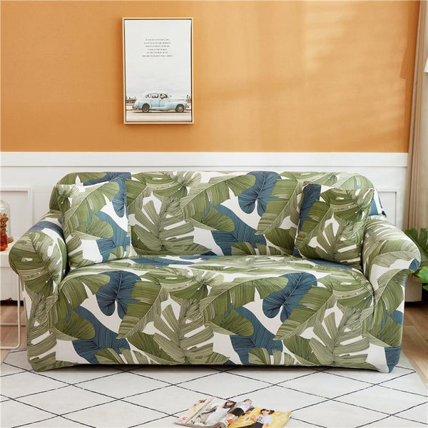 Pattern Super Stretch Sofa Cover Rainforest