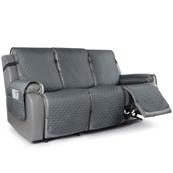 Waterproof Recliner Chair Cover Dark Grey