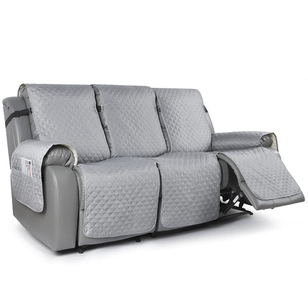 Waterproof Recliner Chair Cover Light Grey