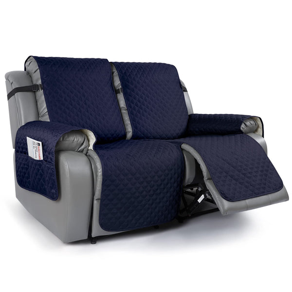 Waterproof Recliner Chair Cover Dark Blue