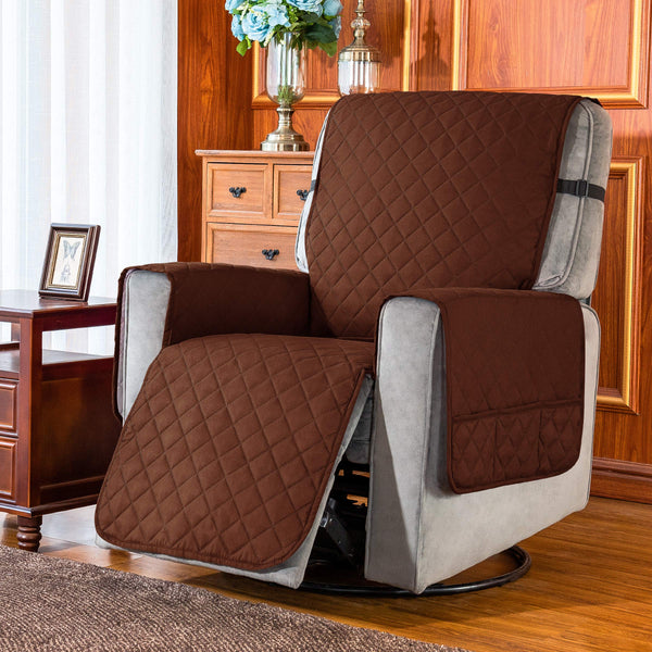 Waterproof Recliner Chair Cover Chocolate