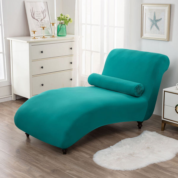 Chaise Lounge Sofa Cover Teal