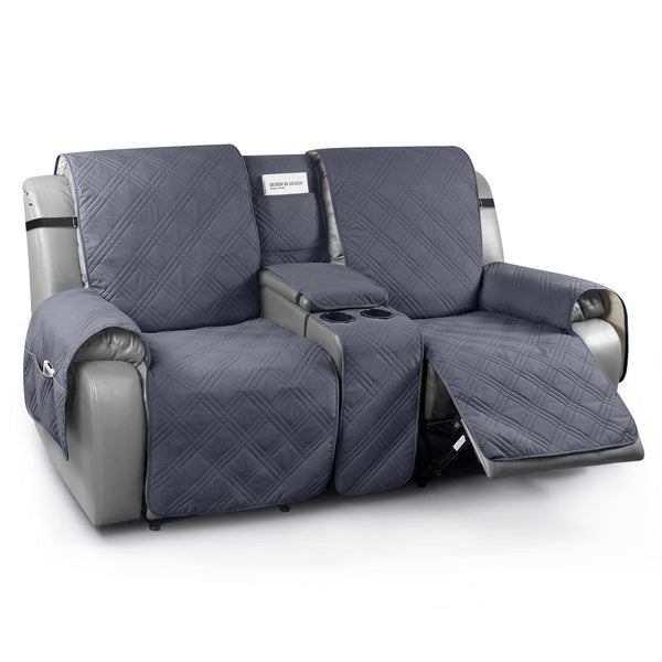 100% Waterproof Recliner Couch Covers with Console（2&3 Seater）
