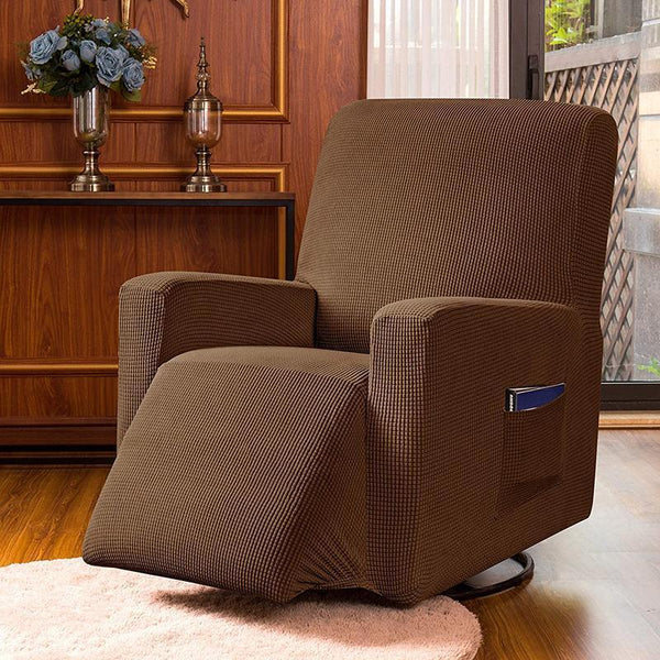 Non-slip Stretch Recliner Slipcover Coffee