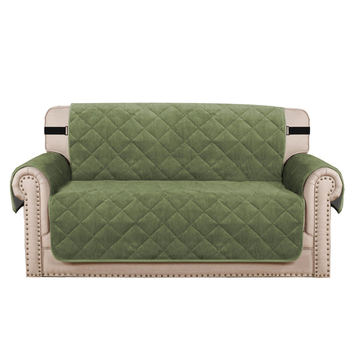 MIA Quilted Sofa Slipcover - Non-Waterproof Dog Protector For 1/2/3 Seater Couches