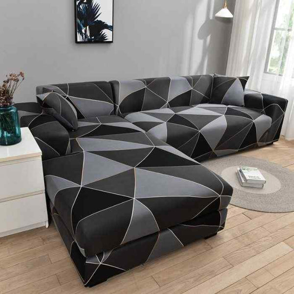 L-Shaped Sectional Couch Covers  Deep Triangle