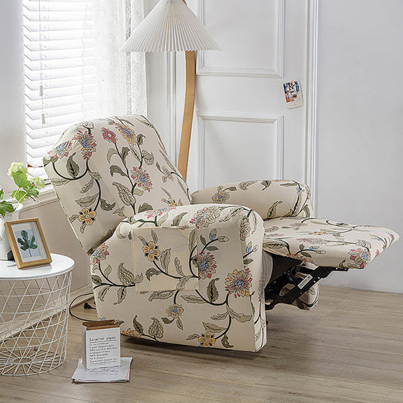 4 Pieces lazyboy non slip Pattern Strechable Recliner Chair Covers ...